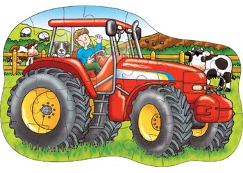 Big Tractor 25 Piece Floor Puzzle Orchard Toys Gifts Christmas Games 