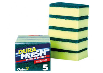 DuraFresh Scour ‘N’ Sponge – Pack of 5