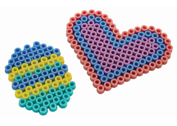 Pastel Iron On Beads Kit
