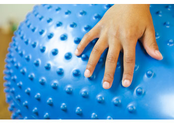 Inflatable Sensory Ball with Tactile Nubs