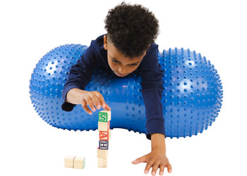 Inflatable Sensory Ball with Tactile Nubs