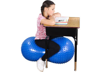 Inflatable Sensory Ball with Tactile Nubs