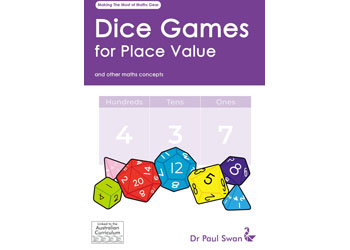 Dice Games for Place Value – Dr Paul Swan – 48 Pages