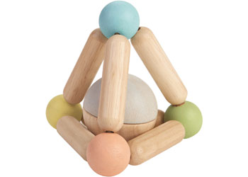 Plan Toys – Triangle Clutching Toy Pastels