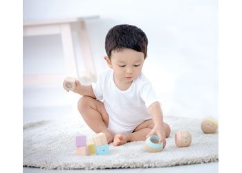 Plan Toys – Sensory Blocks – Set of 6