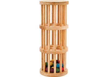 wooden rainmaker toy