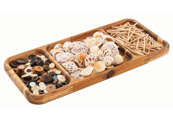 Wooden Sorting Tray
