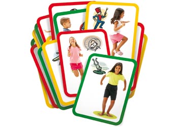 Gross Motor Exercise Cards – Set of 16 - Kesco Catalogue