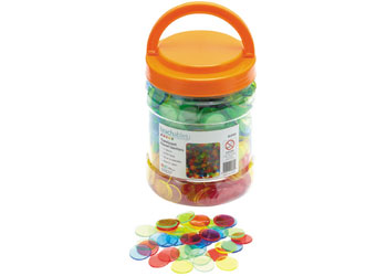 Translucent Round Counters 19mm 1000pc