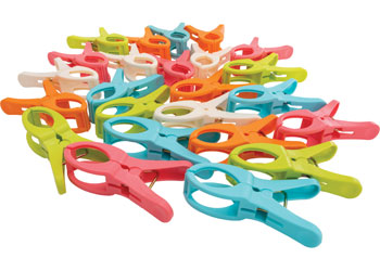 Plastic pegs on sale