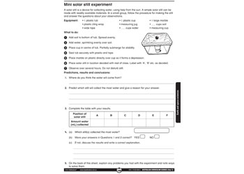 Australian Curriculum Science – Year 7 12+