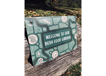 Bush Foods Garden Sign