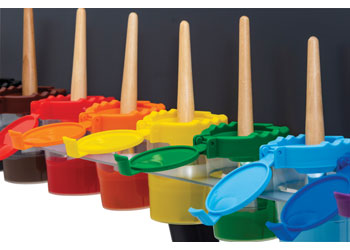 Non-Spill Paint Pots – Set of 10