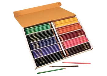 Coloured Pencils Drawing Art Craft