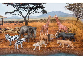 Schleich – African Animals – 10 pieces