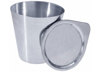 Crucible with Lid – Nickel 99% Pure – 50ml - MTA Catalogue