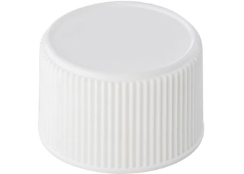 Cap – Wadded, White, 28-410, Bottle 250 & 1000