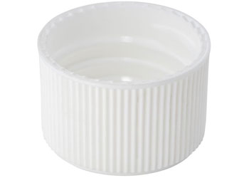 Cap – Wadded, White, 28-410, Bottle 250 & 1000