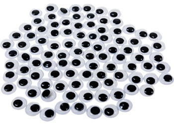 Joggle Eyes 12mm – Pack of 100