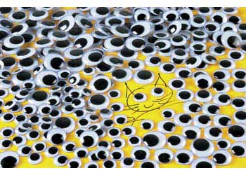 Joggle Eyes 10mm – Pack of 100