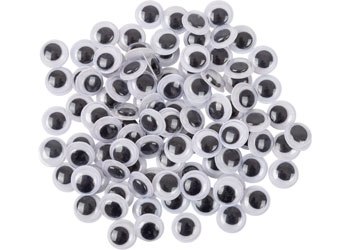 Joggle Eyes 10mm – Pack of 100