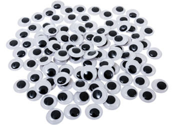 Joggle Eyes 18mm – Pack of 100