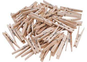 Wooden Pegs – Pack of 48