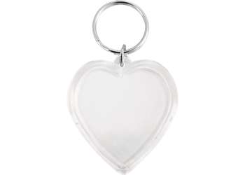 Heart Shaped Key Ring / key Tags – Pack of 10