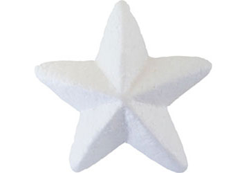 Polystyrene Stars 8cm – Pack of 25