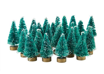 Mini Christmas Trees – Pack of 24