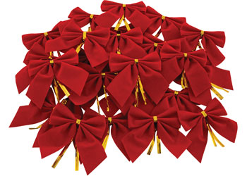 Christmas Bows – Pack of 30