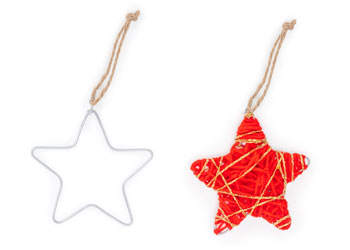 Wire Ornaments – Pack of 6