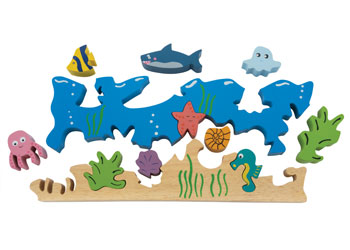 Aquarium Puzzle 12 Pieces