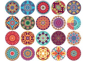 Create A Mandala Dice Roll Game  Mindfulness activities, Mandala, Lessons  activities