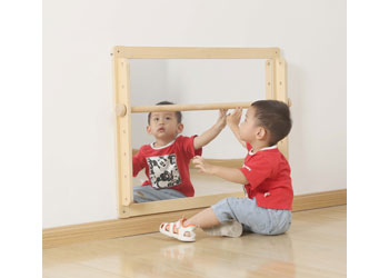 SafeSpace – Toddler Wall Mirror with Adjustable Hand Rail - MTA Catalogue
