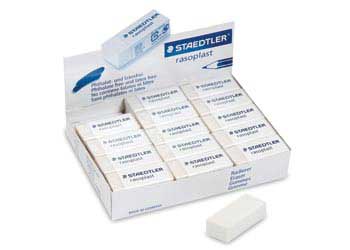 Staedtler Rasoplast Pencil Erasers Box Of 30 Mta Catalogue