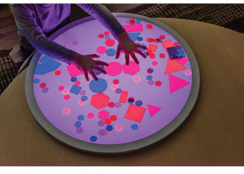 Stockholm Spaces – Round Table & Light Panel