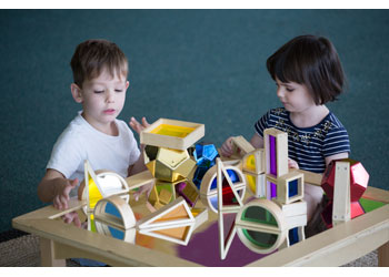 Stockholm – Mirrored Exploratory Low Table – 75 x 75 x 25cm