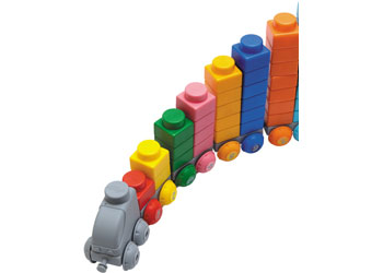 Soft Blocks Maths Train – Count to 10 - MTA Catalogue