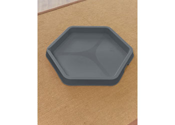 MTA Spaces – Hex Tray – Charcoal