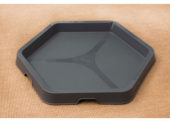 MTA Spaces – Hex Tray – Charcoal