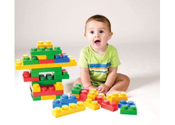 Small Soft Blocks Construction Set – 60 pieces