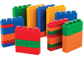 Small Soft Blocks Construction Set – 120 pieces - MTA Catalogue