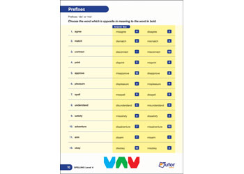 Tutor System Spelling Book 4