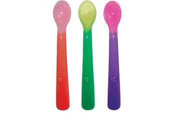 Dreambaby Heat Sensing Color Changing Soft Tip Spoon