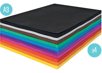 Coloured Cover Paper A3 120gsm – Bulk Pack