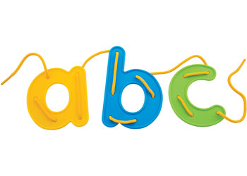 Alphabet Lower Case Lacing Letters