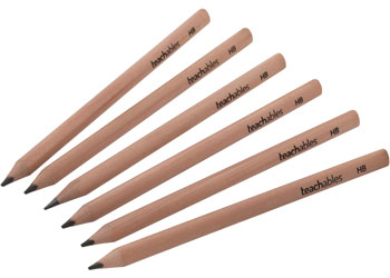 Teachables Triangular Jumbo HB Pencils Pk 72