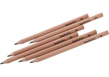 Teachables Triangular Jumbo HB Pencils Pk 72