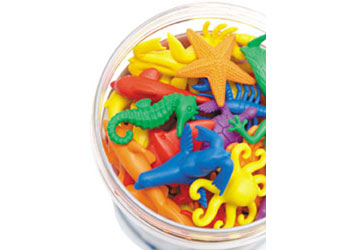 Sea Life Counters – 84 Pieces in Jar